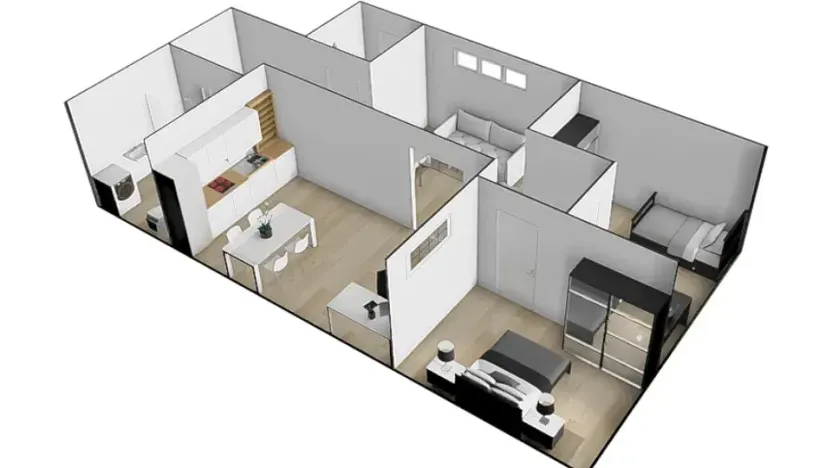 Pronájem bytu 4+kk, Brno, Sovinec, 91 m2