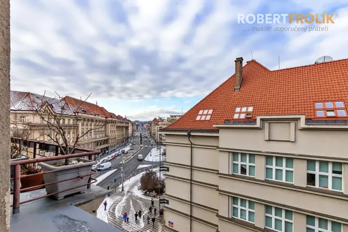 Pronájem bytu 1+1, Praha - Bubeneč, V. P. Čkalova, 55 m2