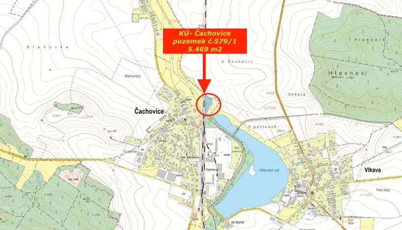 Prodej pole, Čachovice, 81755 m2