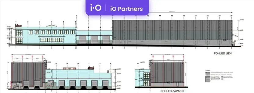 Pronájem skladu, Plzeň, Teslova, 2600 m2