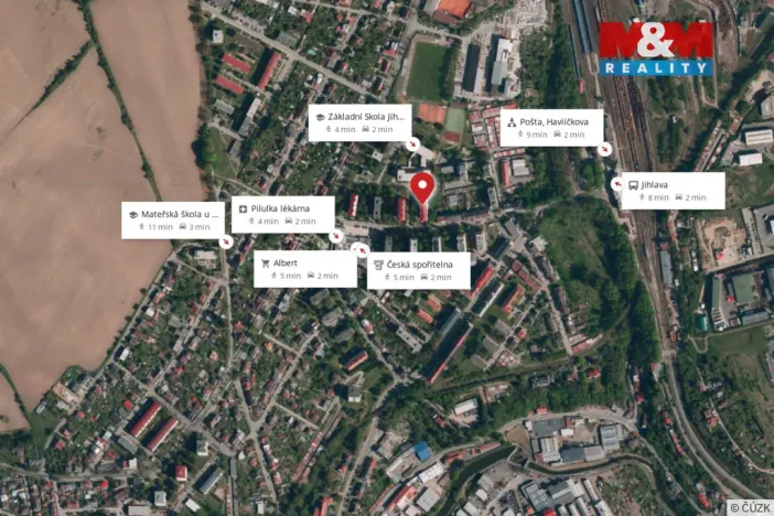 Pronájem bytu 3+1, Jihlava, Kollárova, 69 m2