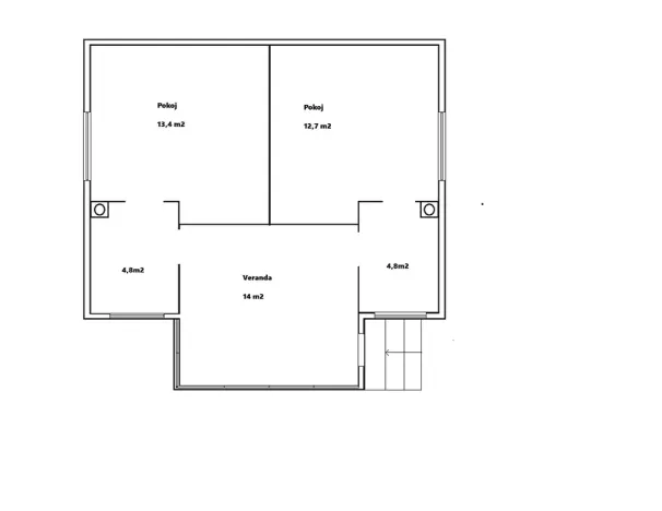 Prodej chaty, Stříbrná Skalice, 51 m2