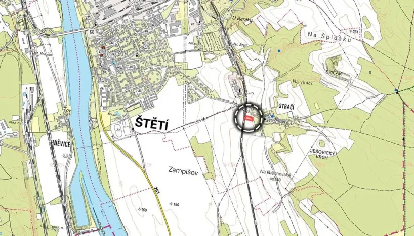 Prodej podílu pozemku pro bydlení, Štětí, 1000 m2