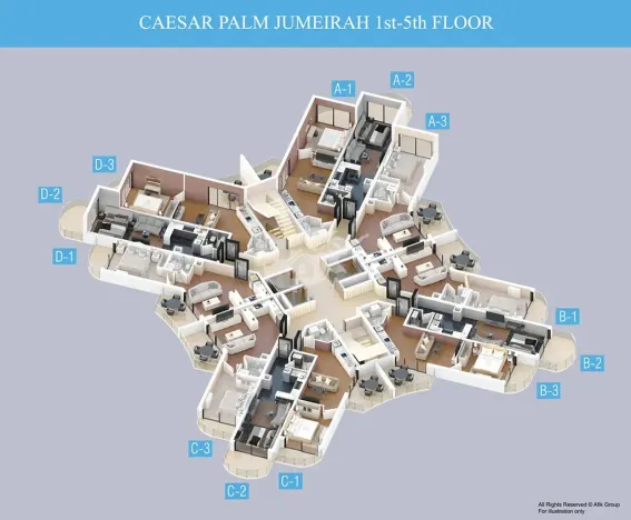 Prodej bytu 2+kk, Trikomo, Kypr, 64 m2