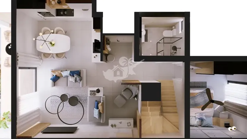 Prodej vily, Agios Amvrosios Keryneias, Kypr, 125 m2