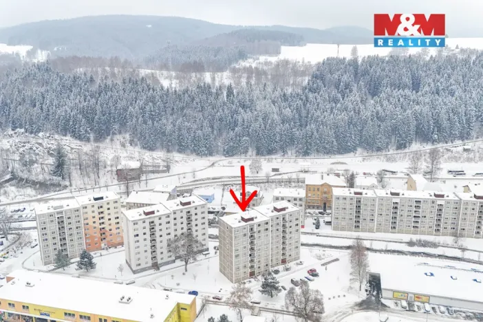 Prodej bytu 2+1, Kraslice, Hradební, 64 m2