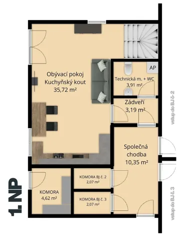 Prodej bytu 4+kk, Plzeň, 89 m2