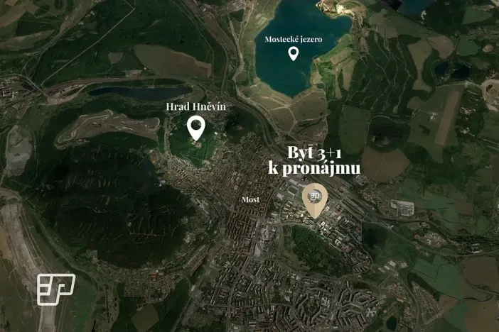 Pronájem bytu 3+1, Most, Moskevská, 65 m2