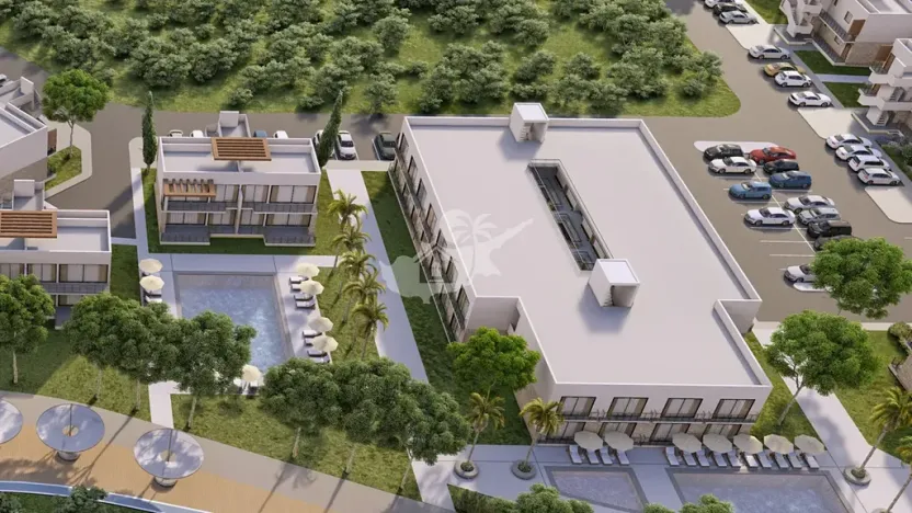 Prodej bytu 1+kk, Agios Amvrosios Keryneias, Kypr, 45 m2