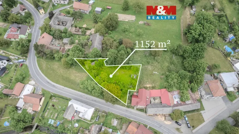 Prodej pozemku pro bydlení, Bystřice pod Hostýnem - Sovadina, 1152 m2