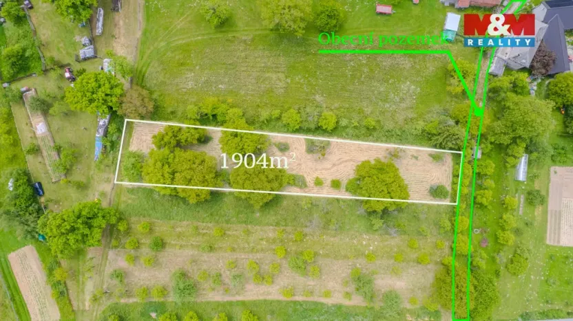 Prodej zahrady, Bystřice pod Hostýnem - Sovadina, 1904 m2