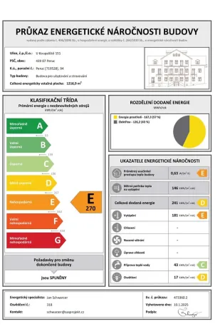 Pronájem bytu 2+kk, Peruc, U Koupaliště, 59 m2
