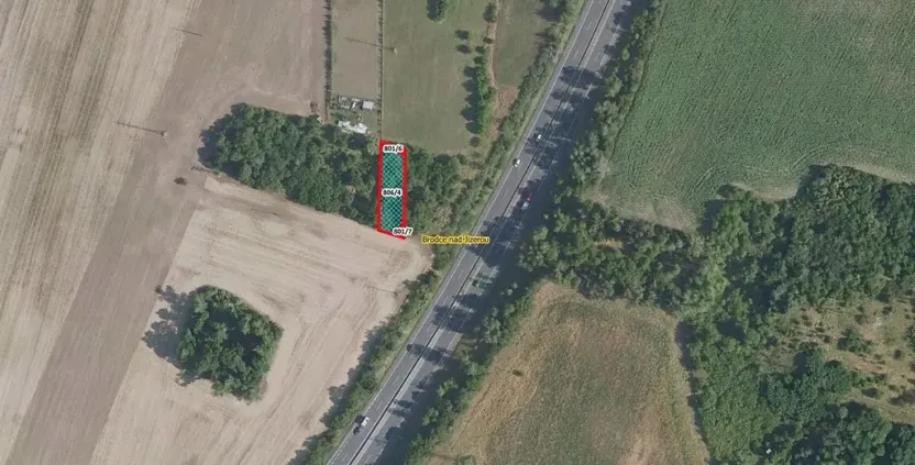 Prodej pozemku, Brodce, 777 m2