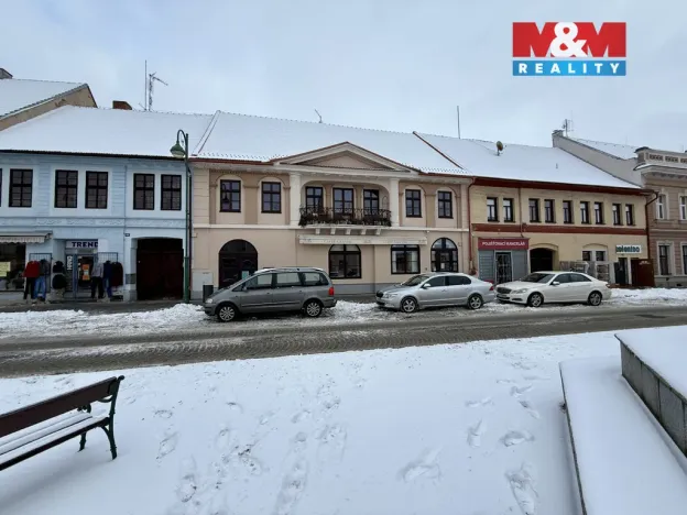 Pronájem bytu 1+1, Blatná, náměstí Míru, 55 m2