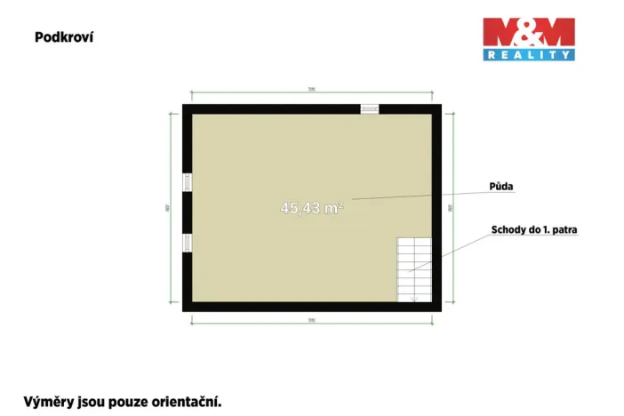 Prodej rodinného domu, Krásno, Kladenská, 85 m2