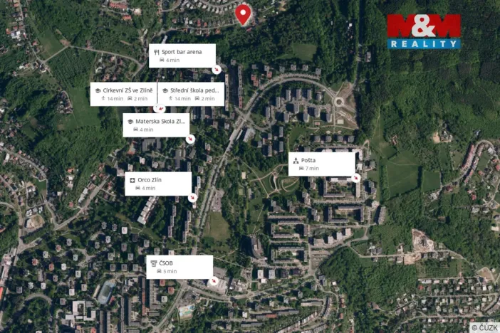 Prodej rodinného domu, Zlín, Pasecký žleb, 91 m2