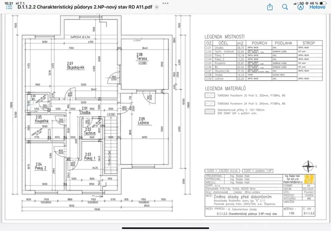 Prodej bytu 4+kk, Šlapanice, 102 m2