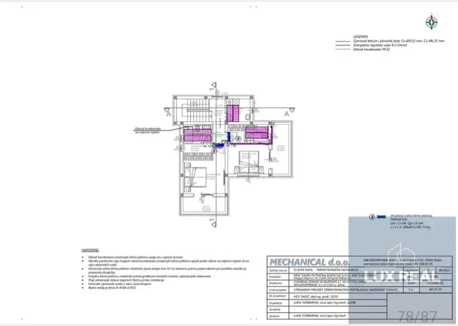 Prodej vily, Seline, Chorvatsko, 135 m2