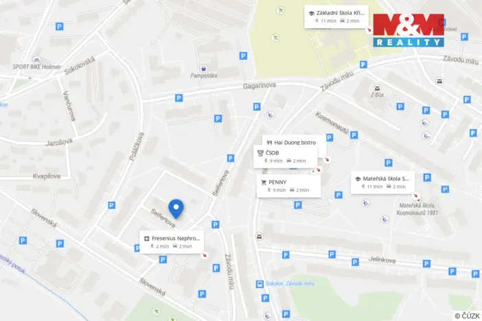 Prodej bytu 3+1, Sokolov, Seifertova, 67 m2