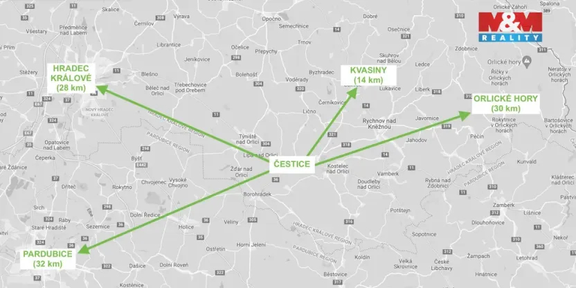 Pronájem skladu, Čestice, 650 m2