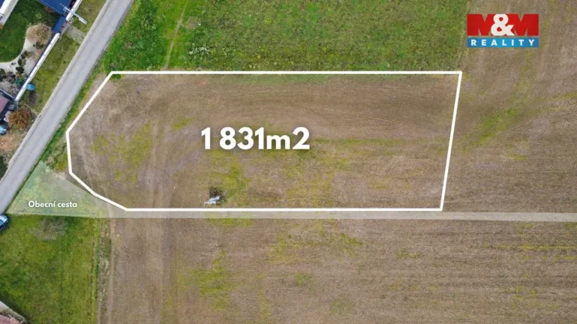 Prodej pozemku pro bydlení, Nivnice, 1831 m2