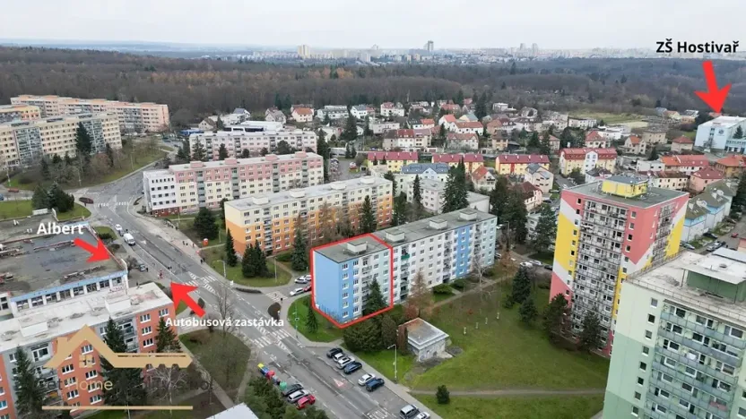 Prodej bytu 2+1, Praha - Hostivař, Gercenova, 60 m2