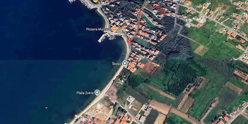 Prodej pozemku pro bydlení, Vrsi, Chorvatsko, 476 m2