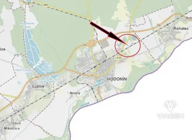 Prodej pole, Hodonín, 3766 m2