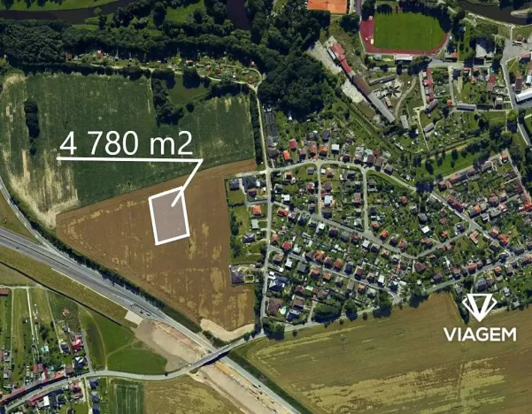 Prodej podílu pozemku pro bydlení, Veselí nad Lužnicí, 597 m2