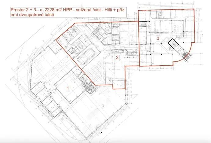 Pronájem kanceláře, Praha, 2228 m2
