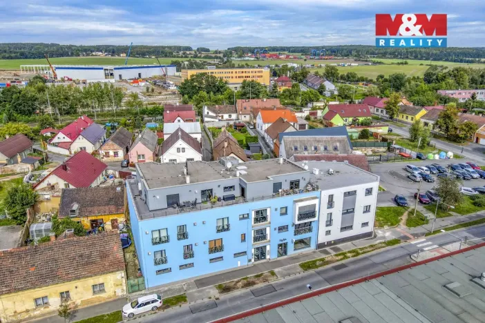 Pronájem bytu 1+kk, Nýřany, Benešova třída, 34 m2