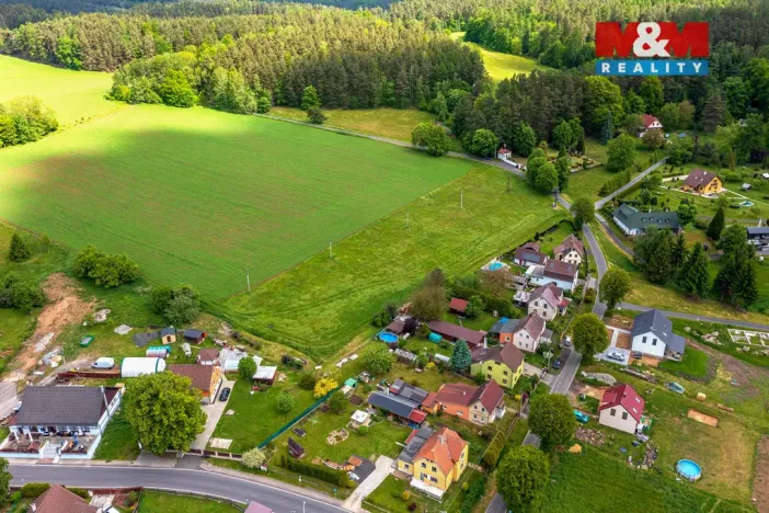 Prodej pozemku pro bydlení, Huntířov - Stará Oleška, 3900 m2