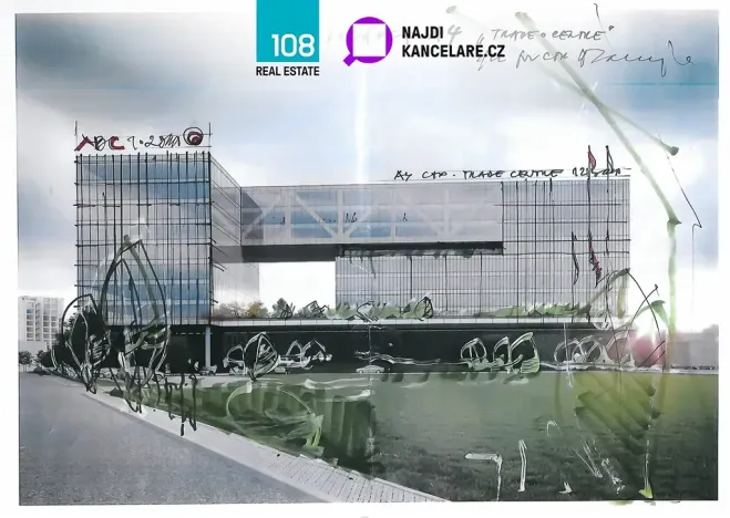 Pronájem kanceláře, Brno, Škrobárenská, 1135 m2