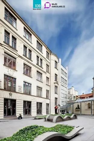 Pronájem kanceláře, Praha - Nové Město, Spálená, 1951 m2