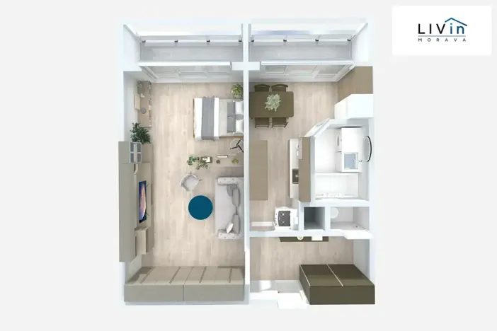 Prodej bytu 1+1, Olomouc, Pionýrská, 45 m2