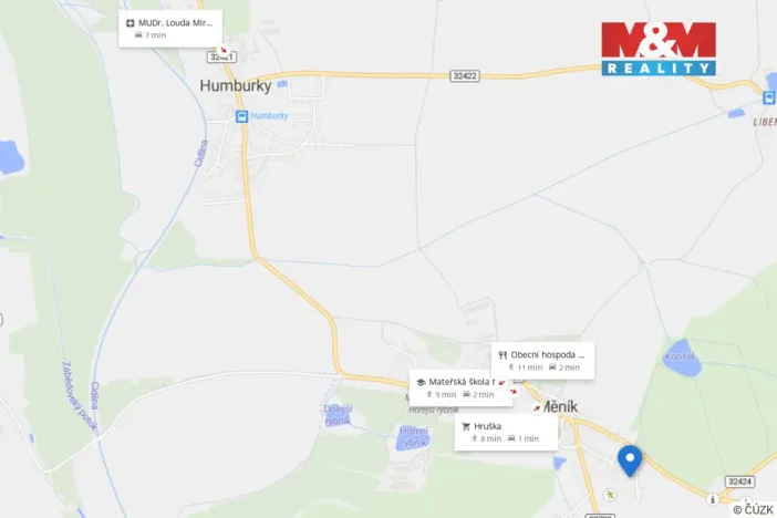 Pronájem rodinného domu, Měník, 150 m2