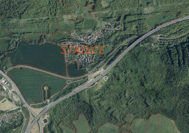 Prodej pole, Řehlovice - Stadice, 1038 m2