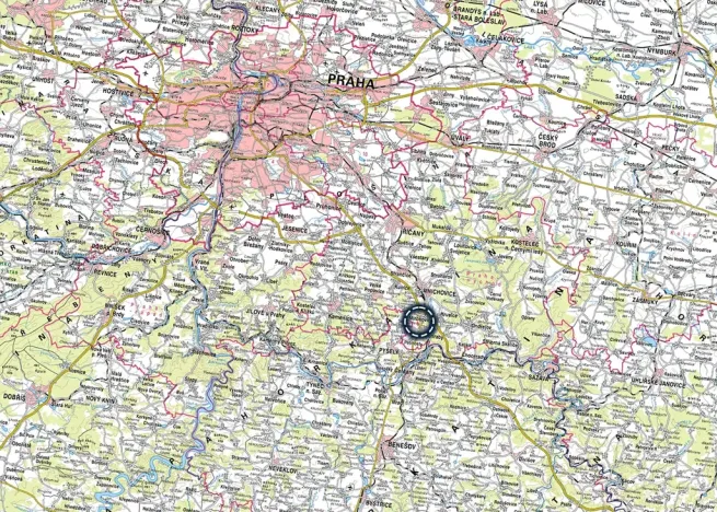 Prodej pole, Senohraby, 9297 m2