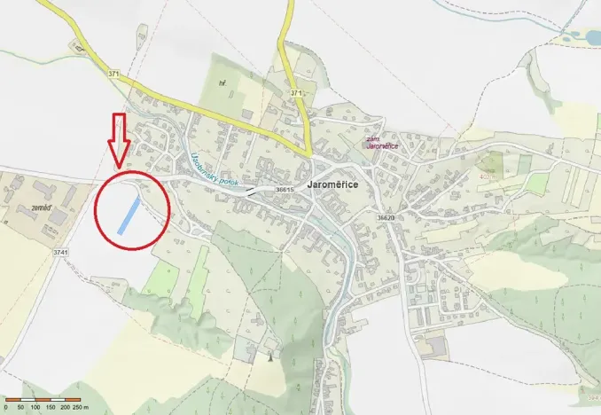 Prodej pozemku pro bydlení, Jaroměřice, 2143 m2