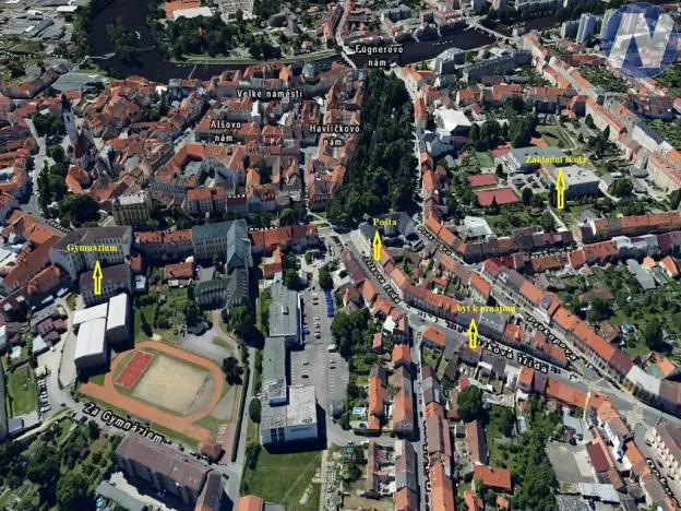 Pronájem bytu 2+1, Písek, Žižkova třída, 47 m2