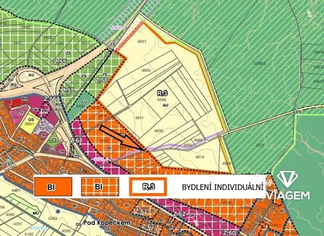 Prodej podílu pozemku pro bydlení, Třeboň, 781 m2