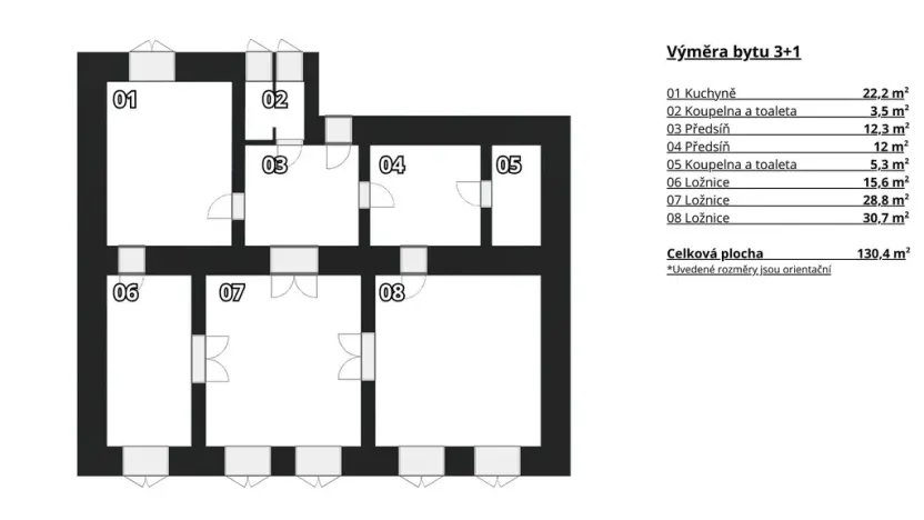 Pronájem bytu 3+1, Brno - Staré Brno, Nové sady, 130 m2