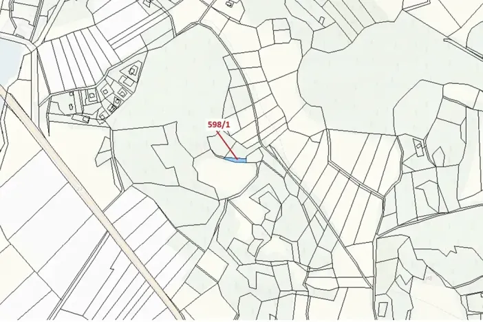 Dražba louky, Zavlekov, 272 m2