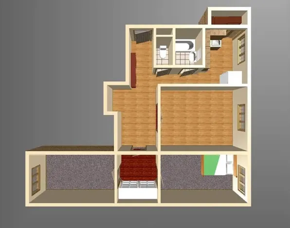 Pronájem pokoje, Praha - Vršovice, Norská, 10 m2