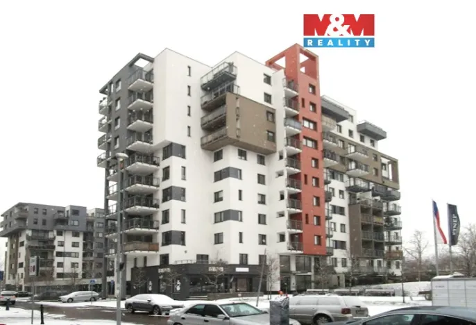 Pronájem bytu 1+kk, Praha - Vysočany, Pod Harfou, 26 m2