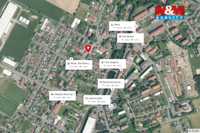 Prodej bytu 2+1, Nýrsko, Petra Bezruče, 70 m2