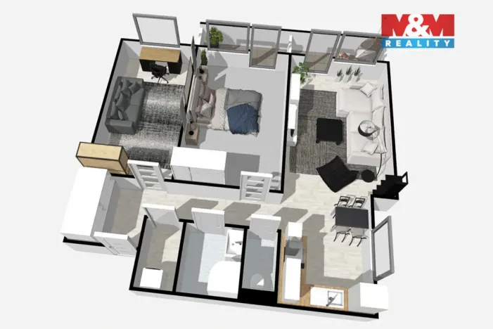 Prodej bytu 3+kk, Čáslav - Čáslav-Nové Město, Čeplova, 76 m2