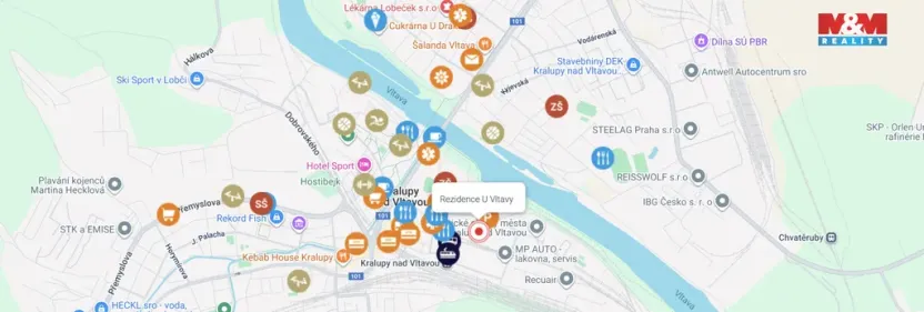 Prodej bytu 1+kk, Kralupy nad Vltavou, Nádražní, 42 m2