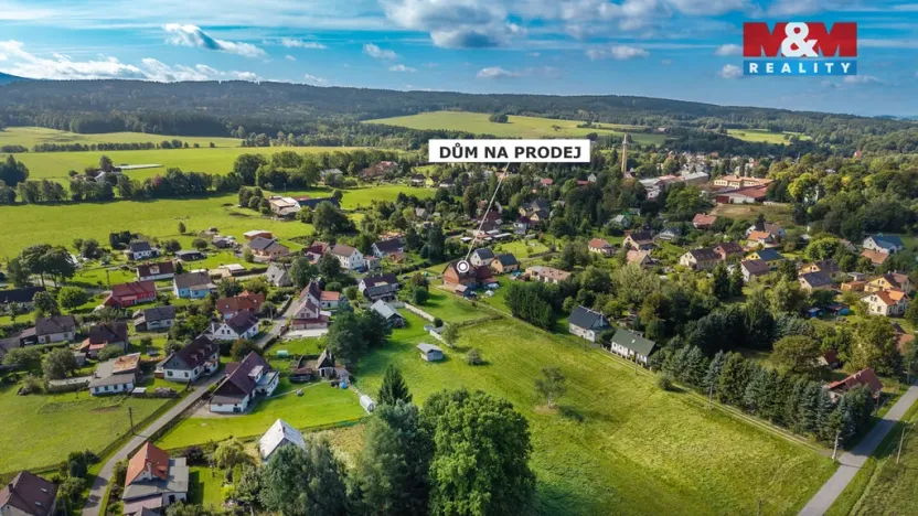 Prodej rodinného domu, Jindřichovice pod Smrkem, 215 m2