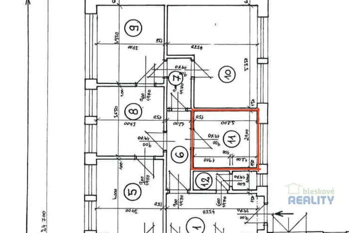 Pronájem kanceláře, Brandýs nad Labem-Stará Boleslav, Pražská, 10 m2